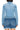 SaltTree Wax Jean medium blue denim trucker jacket with cropped fit worn by a model, back view
