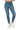SaltTree Wax Jean high-rise skinny denim pants in medium blue with a 27-inch inseam and high-stretch fit