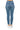Back view of SaltTree Wax Jean high-rise skinny jeans in medium blue denim with a 27-inch inseam and five-pocket design