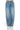 SaltTree Wax Jean medium blue sand wash balloon wide leg jeans with a structured denim fit and classic 5-pocket style.