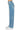 SaltTree Wax Jean medium blue straight leg jeans with a mid-rise fit and sketch wash finish, side view