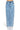 SaltTree Wax Jean mid-rise straight-leg jeans in a light blue snow wash denim with a classic five-pocket design.