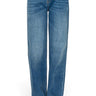 SaltTree Wax Jean mid-rise straight-leg jeans in medium blue sketch wash denim with a classic five-pocket design