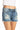 Kancan - Women's Mid Rise Distressed Denim Shorts - KC8377-SaltTree