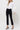 Flying Monkey - High Rise Distressed Slim Straight Cropped Jeans with Raw Hem (26 1/4" Inseam) - Y3118-SaltTree