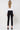 Flying Monkey - High Rise Distressed Slim Straight Cropped Jeans with Raw Hem (26 1/4" Inseam) - Y3118-SaltTree