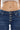 Kancan - USA Women's Dark Wash Five Pocket Button Fly Mid Rise Denim (30" Inseam) - KC8599-SaltTree