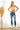 Kancan - Women's High Rise Distressed Cuffed Ankle Skinny Jeans - KC7299-SaltTree