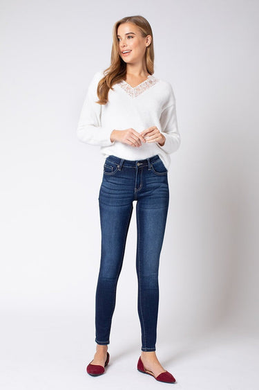 Kancan - Mid Rise Super Skinny Jeans (29.5" Inseam) - KC7085-SaltTree